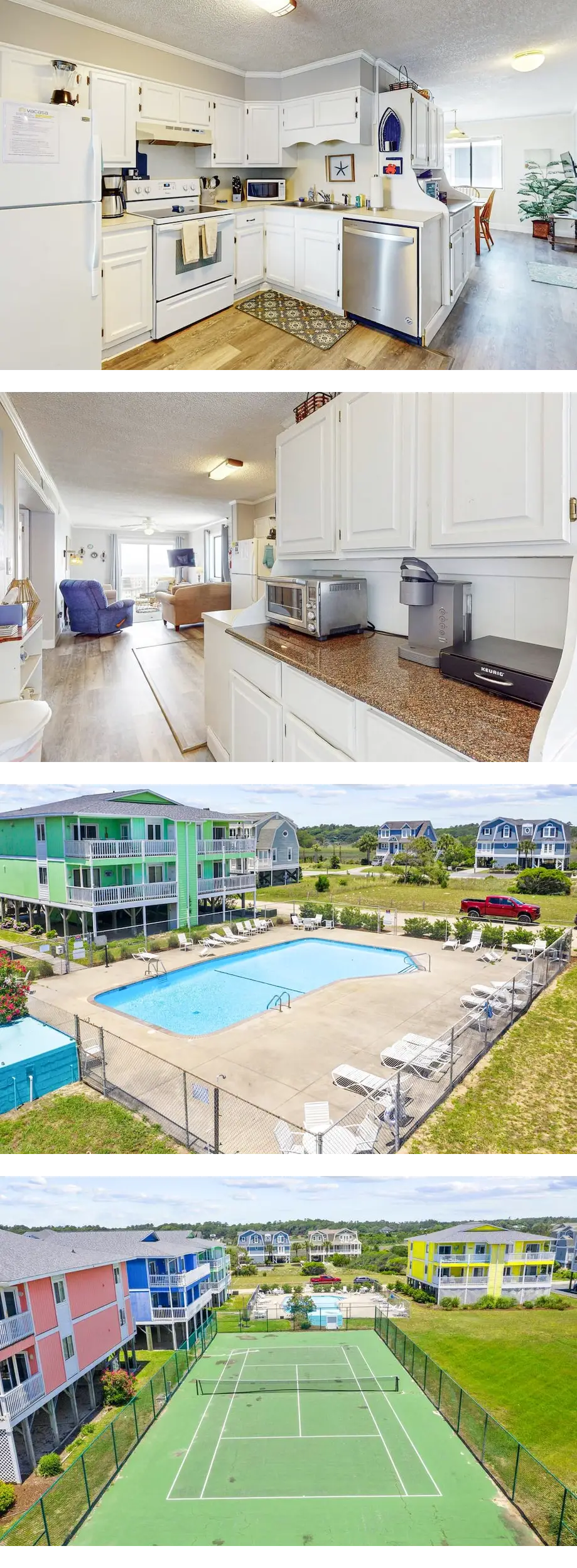 2nd-floor condo with ocean views, outdoo...