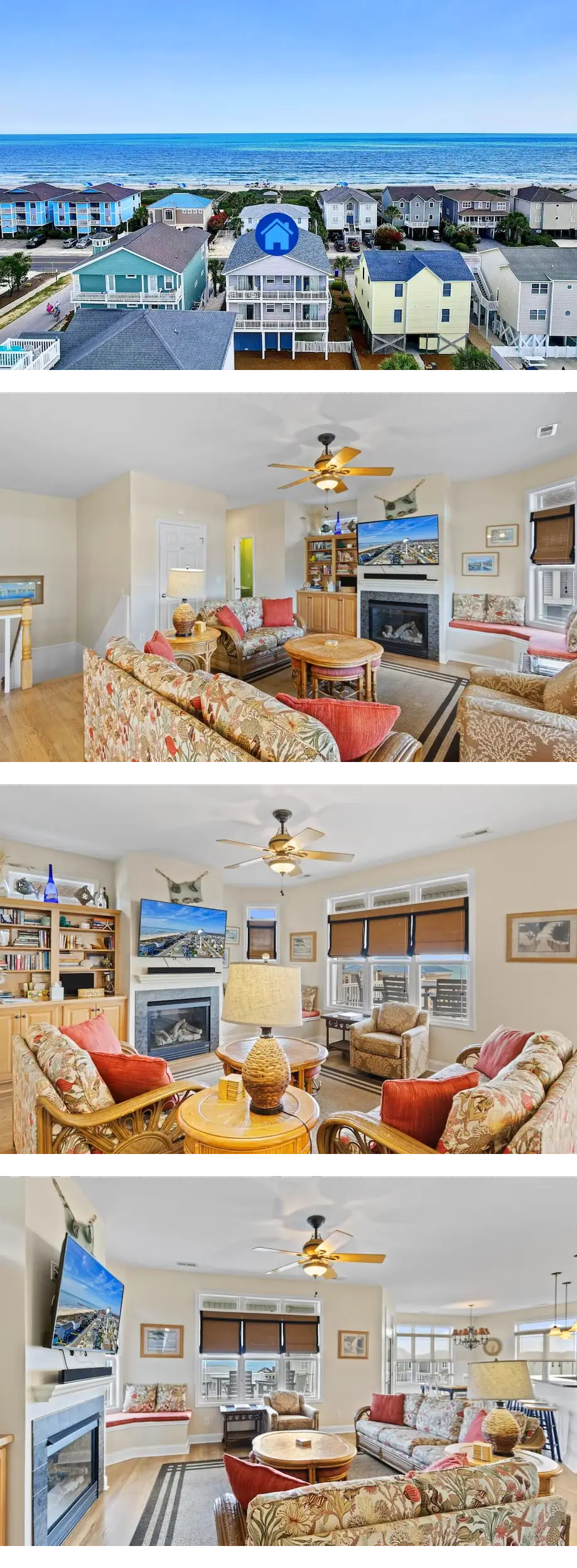 Sea Breezes & Ocean Views on Second Row!