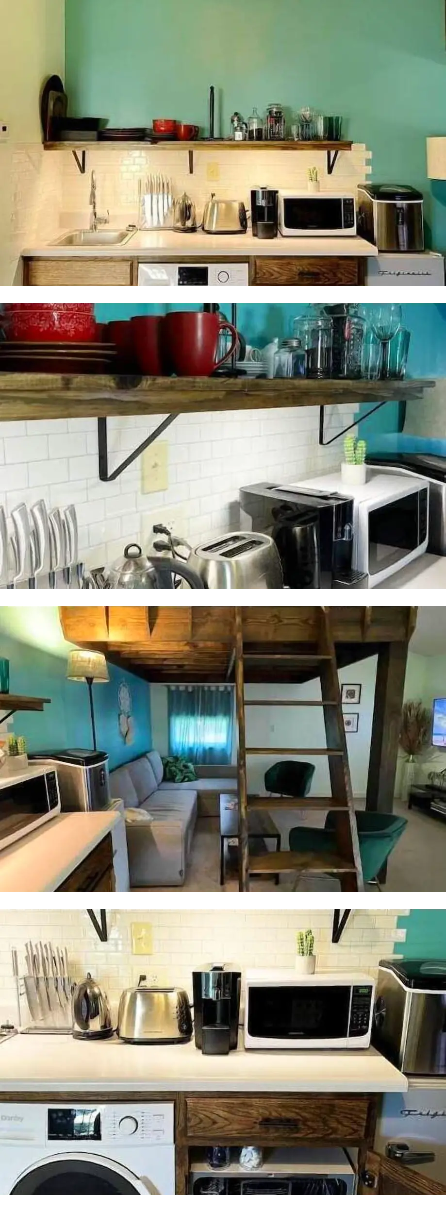 Cozy loft with parking and private patio...