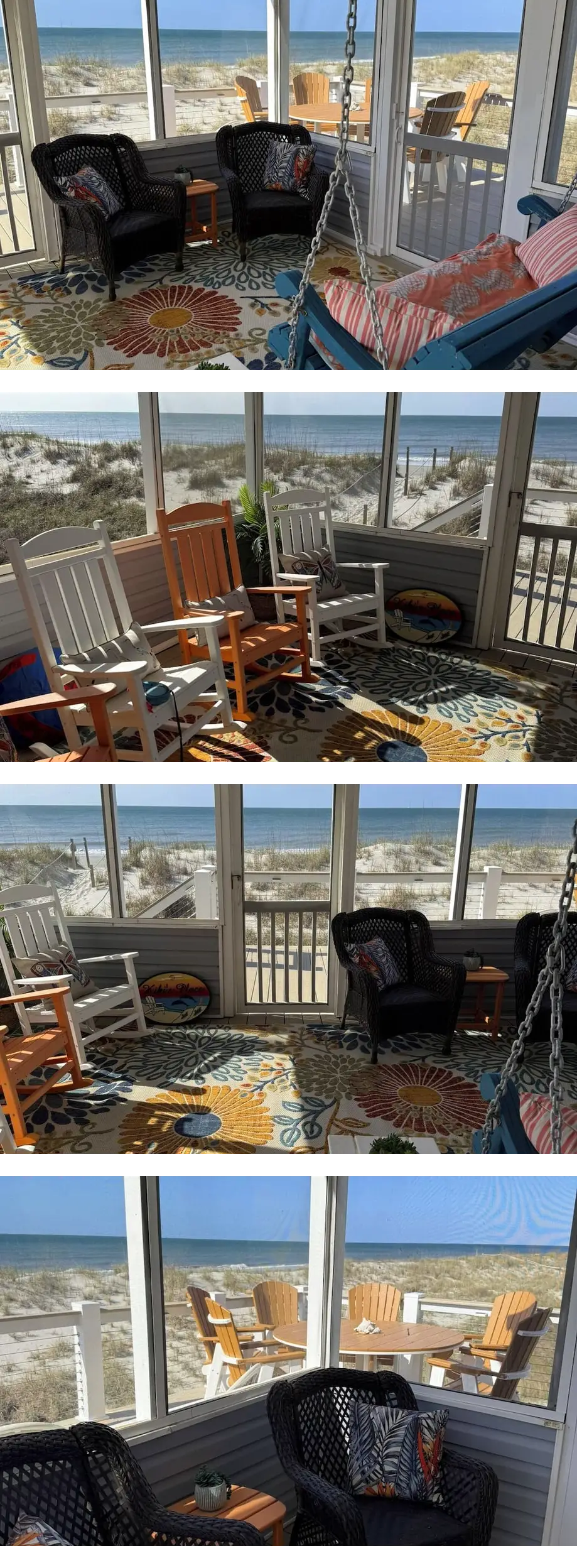 Amazing 3-bedroom beach house with porch...
