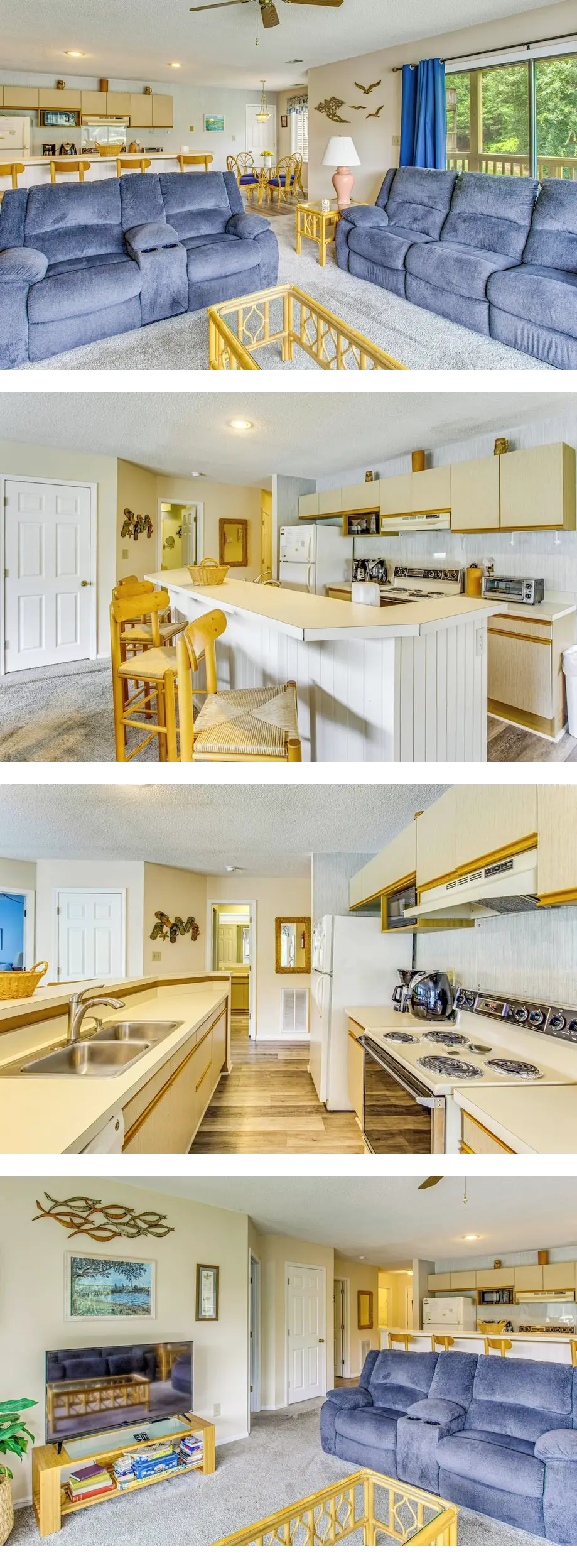 Near Golf! Waterfront Unit w/ Pool in Su...